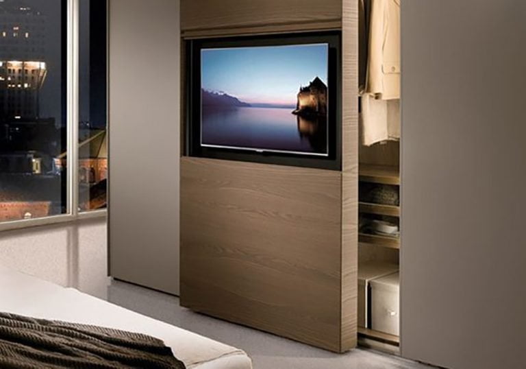 muebles fenólicos de tv para hoteles